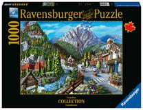 Dėlionė Ravensburger Welcome to Banff, 1000 vnt.