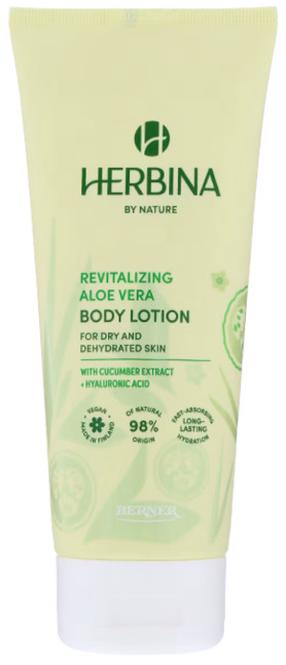 Ķermeņa losjons Herbina Revitalizing Aloe Vera, 200 ml