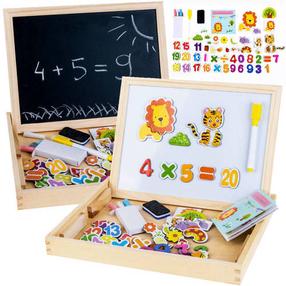 Магниты Cartoon Number Puzzle, многоцветный
