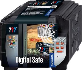 Interaktīva rotaļlieta Kosmos Digital Safe 1KS617004, melna krās.