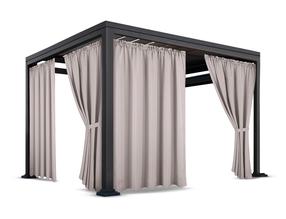 Pavėsinės užuolaida ZMOB-01, 150 cm x 220 cm, smėlio sp.