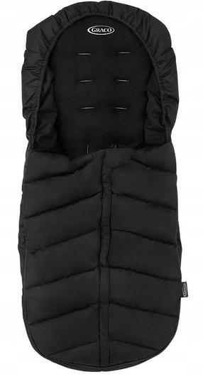 Žieminis miegmaišis kūdikiui Graco Universal, juoda sp., 102 cm x 98 cm