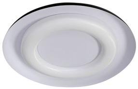 Šviestuvas lubų CristalRecord Jara, LED, 3000 °K, balta sp. / juoda sp., 50 x 50 cm