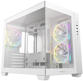 Arvuti korpus Deepcool CG330 3F WH, valge v.