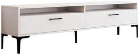 TV staliukas Kalune Design Istanbul 2, balta sp., 180 cm x 47 cm x 35 cm
