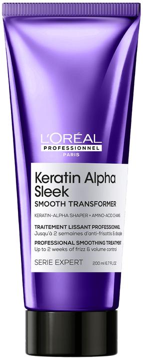 Matu krēms, krēms L’Oréal Professionnel Paris Serie Expert Keratin Alpha Sleek, 200 ml