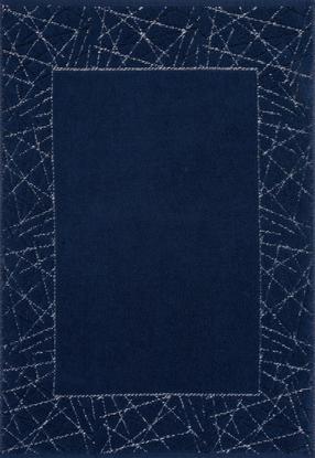 Vonios grindų kilimėlis DFB-07, sidabro sp./tamsiai mėlyna sp., 70 cm x 50 cm
