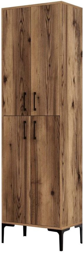 Laisvai pastatoma vonios spinta Kalune Design Berlin A A, riešuto sp.