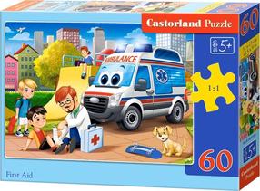 Pusle Castorland First Aid 341387, 23 cm x 32 cm, 60 tk, mitmevärviline