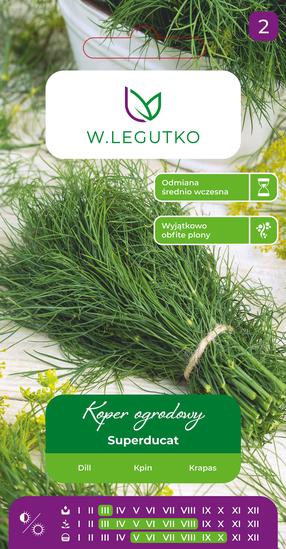 Sėklos krapai SUPERDUCAT, 5 g