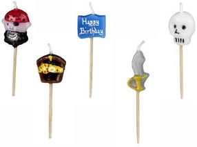 Gimtadienio žvakutė Pap Star, 5 vnt.