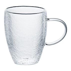Dvigubo stiklo puodelių rinkinys Ambition Bubble, skaidri sp., 0.350 l