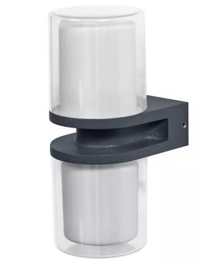 Õue seinavalgusti Ledvance, 14W, LED, IP44, hall v., 10 cm x 24.6 cm
