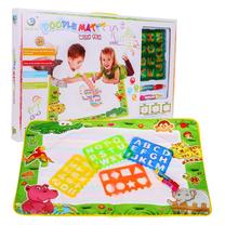 Žaidimų kilimėlis Hui Le Tu Double Mat With Pen, 49 cm x 73 cm, įvairių spalvų