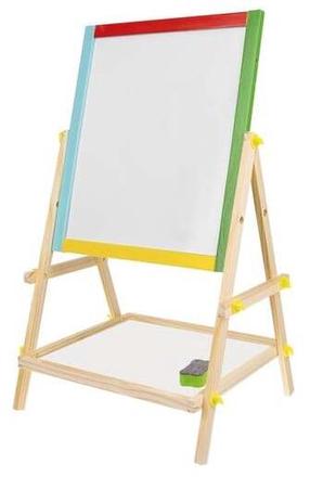 Доска для рисования Kruzzel Double Sided, 65.5 см, коричневый цв./многоцветный