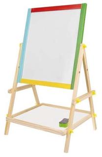 Piešimo lenta Kruzzel Double Sided, 65.5 cm, ruda sp./įvairių spalvų