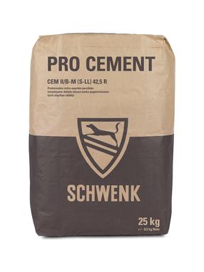 Серый цемент Schwenk PRO CEMENT, 42.5 R, 25 кг