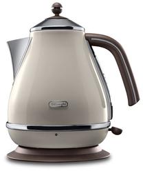 Elektrinis virdulys DeLonghi KBOV2001BG, 1.7 l, šviesiai ruda sp.