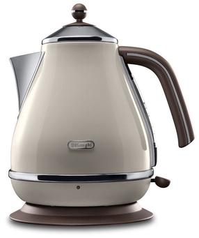 Elektrinis virdulys DeLonghi KBOV2001BG, 1.7 l, šviesiai ruda