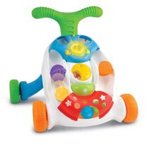 Vaikiškas stumdukas - vaikštynė WinFun Roll'N Pop, 43 cm, įvairių spalvų
