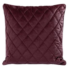 Dekoratyvinės pagalvėlės užvalkalas JYP-04, bordo sp., 50 cm x 50 cm