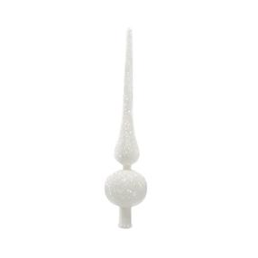 Eglės viršūnė Christmas Touch, balta sp., 28 cm, plastikas