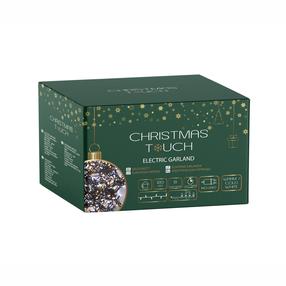 Spuldzīšu virtenes Christmas Touch XYIP-31ELED-120C-B, 9 m, silti balta / auksti balta krās., 120 LED
