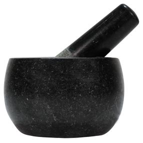Ступка Zyle ZY866MP, 13 см, 8 см, черный цв.