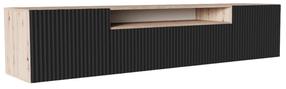 Televizoriaus spintelė ADRK Noemi, ąžuolo sp., 200 cm x 41 cm x 50 cm