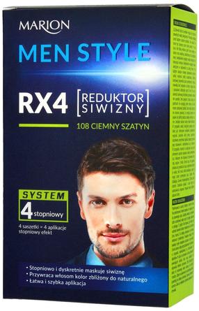 Kраска для волос Marion Men Style RX4 Reductor, темно-коричневый цв., 108