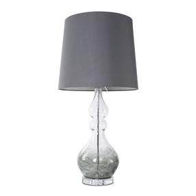 Galda stāvlampas Tiana, E27, 60W, pelēka krās./pelēka krās.