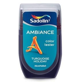 Krāsas toņa testeris Sadolin Ambiance Color Tester, turquoise holiday krās., 0.03 l