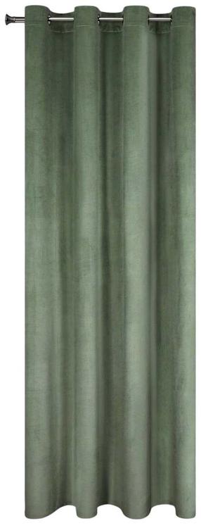 Naktinė užuolaida Rosa ZKCT-15, tamsiai žalia sp., 140 cm x 250 cm