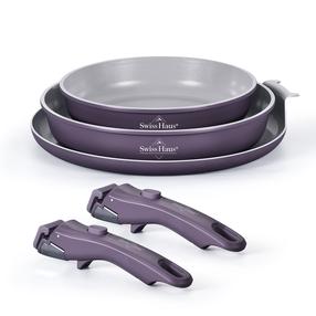 Keptuvių komplektas Swiss Haus SH-GCFP5LT, Ø 27 cm, aliuminis