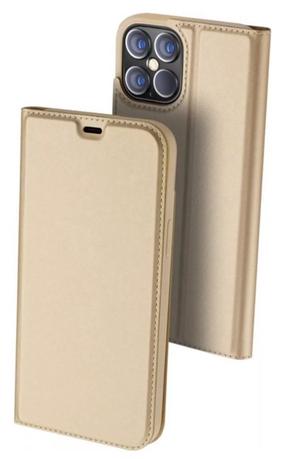 Чехол для телефона Dux Ducis Premium Line Skin Pro Magnetic, золотой цв., Apple