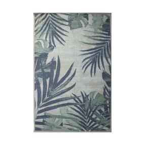 Kilimas lauko terasoms Home4you Aurora 1, mėlyna sp./žalia sp., 190 cm x 133 cm