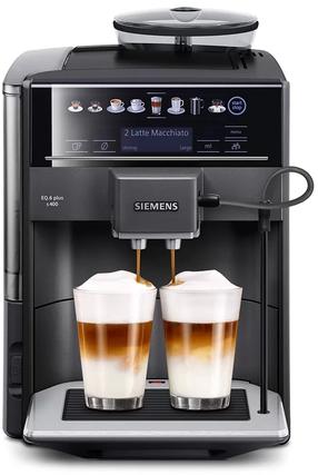 Automatinis kavos aparatas Siemens EQ.6 plus s400 TE654319RW, juoda sp.