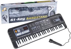 Elektrinis pianinas su mikrofonu Lean Toys MQ-6102