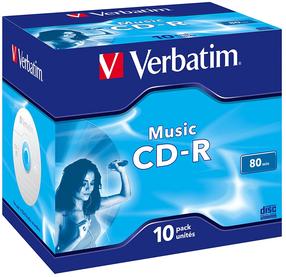 Įrašomas kompaktinis diskas Verbatim 43365, 700 MB, 10vnt.