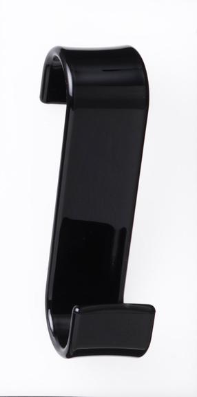 Kabliukas Gedy 2025 14, 32 mm x 67 mm x 117 mm, juoda sp.