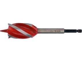 Spiraalne puitpuur Yato, puit, keermega, hex 1/4, 32 mm x 16.5 cm