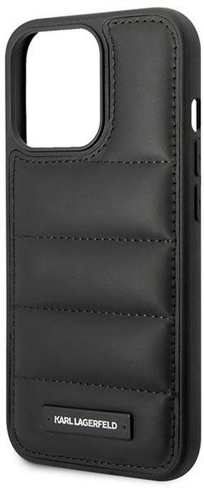 Telefono dėklas Karl Lagerfeld KLHCP14LPSQAK, juoda sp., Apple