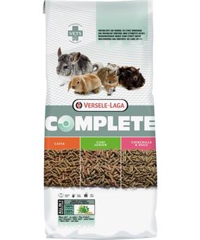 Väikeloomade toit Versele-Laga Complete Cavia, tšintšiljadele/küülikutele/merisigadele, 8 kg