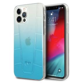 Telefoni ümbris Mercedes MEHCP12MCLGBL, läbipaistev v./helesinine v., Apple