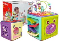 Lavinimo žaislas Lean Toys Educational Cube Labyrinth Piano, 41 cm, įvairių spalvų