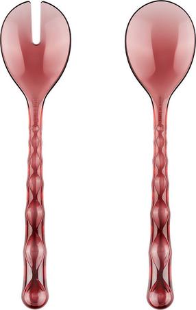 Lusikas, salatilusikate komplekt Guzzini Vanity, 27.5 cm, punane v., 2 tk