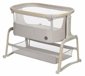 Pristumiamas lopšys viengulė Maxi-Cosi Iora Air, smėlio, 50 x 85 cm, be patalynės dėžės, su čiužiniu