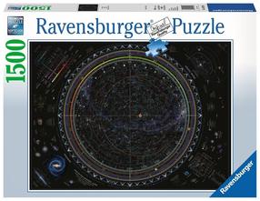 3D dėlionė Ravensburger Map of the Universe, 1500 vnt.