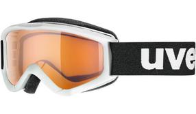 Slēpošanas aizsargbrilles Uvex Speedy Pro, balta krās.