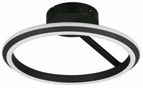 Lampa griesti Trio Amador, LED, 2300 - 4000 °K, 1 x 34 W, melna krās. / melna krās.